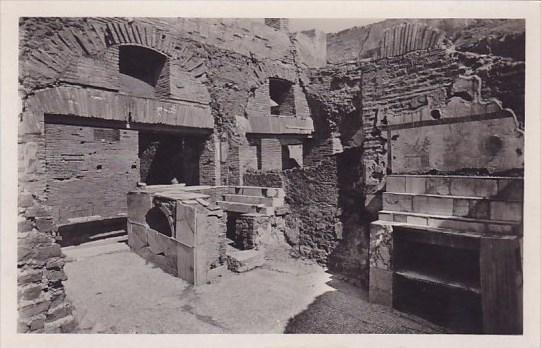 Italy Ostia Antica Enopolio Real Photo