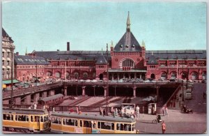 Central Railway Train Station Copenhagen Denmark Public Transportation Posted