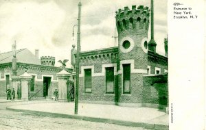 NY - New York City. Brooklyn, Entrance to Navy Yard