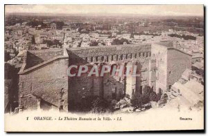 Postcard Old Orange's Roman Theater and the City