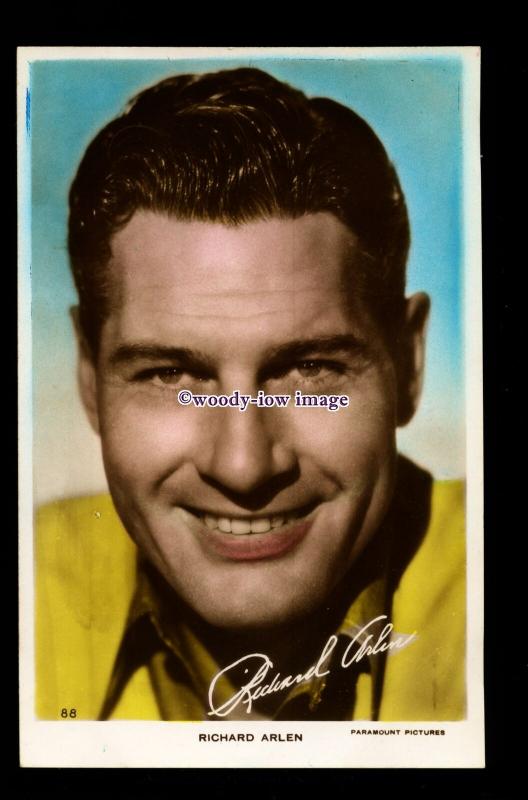 b6488 - Film Actor - Richard Arlen - Paramount Pictures No.88 - postcard