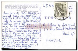 Postcard Modern Antalya Turkey