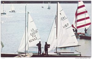 Sailing , Glenmore Dam , CALGARY , Alberta , Canada  , 50-60s