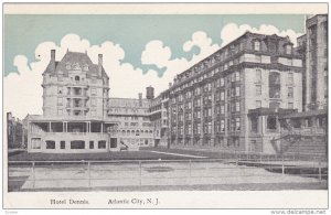 Hotel Dennis , ATLANTIC CITY , New Jersey , Pre-1907