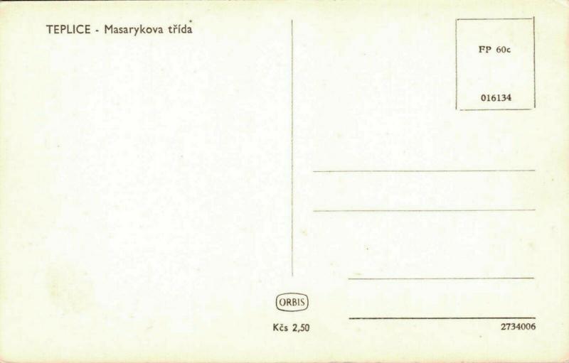 Czech Republic Teplice Masarykova třída 02.67