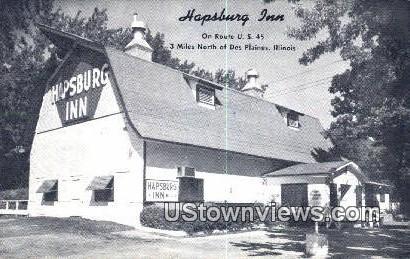 Hapsburg Inn Des Plaines Il Unused Hippostcard