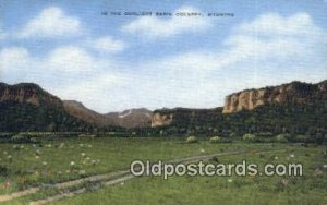 Sun light Basin County, Wyoming, WY USA Trains, Railroads Unused close to per...