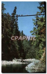 Modern Postcard Capilano Canyon Suspesion North Bridge Canada