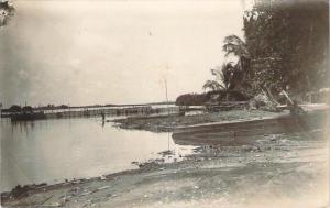 Benin - Cotonou - Le coin des Pêcheurs sur la Lagune, 1er Mai 1940, Carte Photo