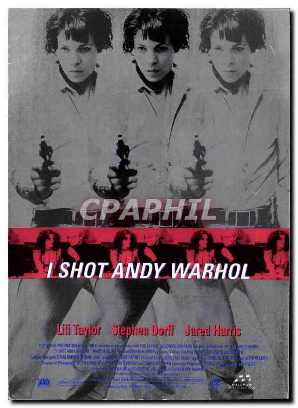 Postcard Old Cinema I Shot Andy Warhol Lili Taylor Stephen Dorff Jared Harris