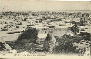 CPA AK TUNISIE Vue générale prise e la Casbah (176458)