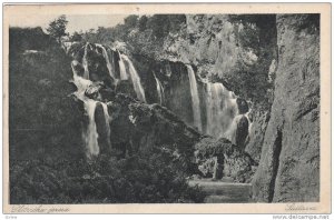 Waterfalls, Sastavci, Plitvička Jezera, Croatia, PU-1922