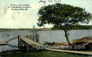 Oak Grove House Landing - Boothbay Harbor, Maine ME  