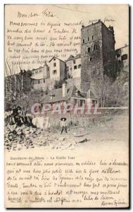 Postcard Old Sauveterre de Bearn The old tower