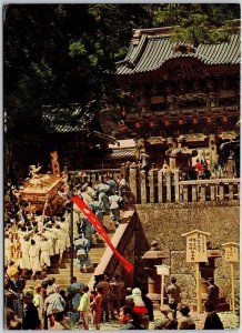 Grand Festival Of Toshogu Shrine Nikko Japan Shinto Shrine Postcard