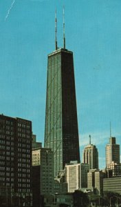 VINTAGE POSTCARD JOHN HANCOCK CENTER BUILDING CHICAGO ILLINOIS