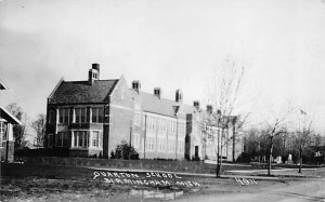 Quarton School Real Photo - Birmingham, Michigan MI  