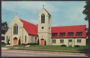 Trinity Lutheran Church,Waukegan,IL Postcard BIN