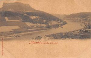 LILIENSTEIN GERMANY SACHS. SCHWEIZ TOTAL VIEW POSTCARD c1900s