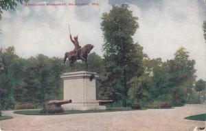 B79319 kosciusco monument milwaukee wiscounsin USA  front/back image