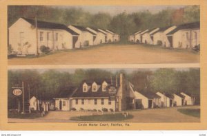 FAIRFAX , Virginia , 1930-40s ; Circle Motor Court