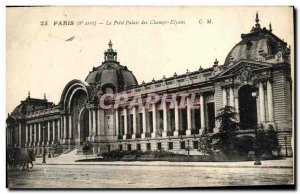 Old Postcard Paris Petit Palais des Champs Elysees