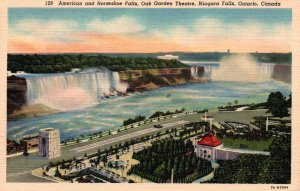 American and Horseshoe Falls,Niagara Falls,Ontario,Canada