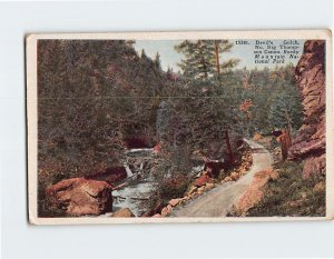 Postcard Devil's Gulch, No. Big Thomson Canyon, Rocky Mountain Nat'l Park, CO