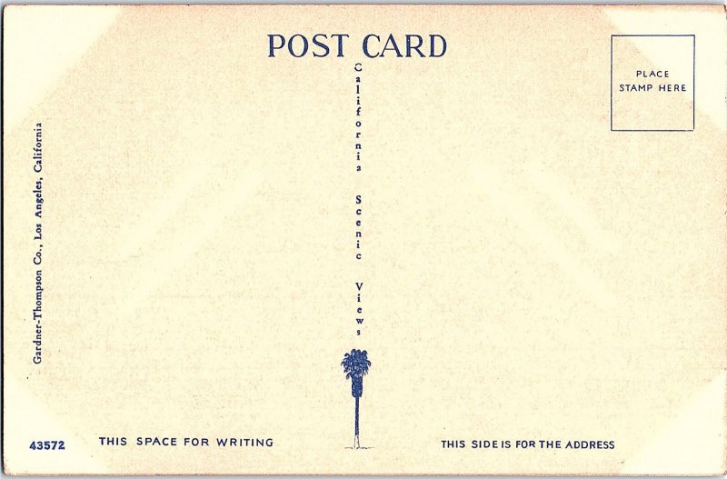 Postcard FARM SCENE Pasadena California CA AI1008