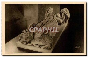 Loches - Le Chateau - Tomb of & # 39Agnes Sorel - Old Postcard