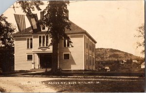 RPPC George Stevens Academy, Blue Hills ME c1918 Vintage Postcard R48