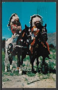 Native Americans In Full Dress - [MX-095]