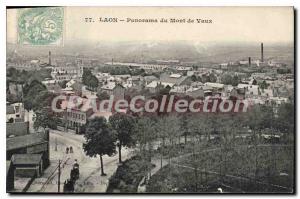 Old Postcard Laon Panorama Mount Vaux