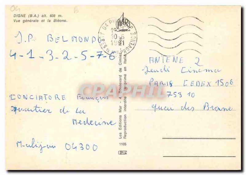 Postcard Modern Worthy General view and Bleone