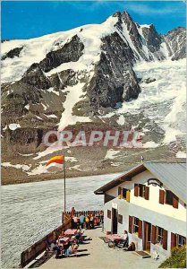 Postcard Modern Hofmanns hut 2442 m der akademischen sektion of oav und mit p...
