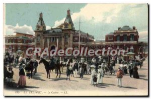 Postcard Old Casino Treport