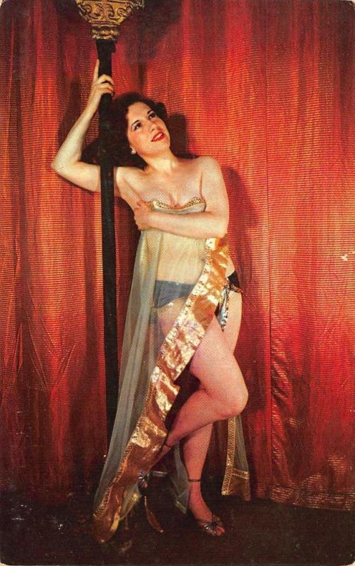 Philadelphia PA LUCREZIA BORGIA Stripper Postcard