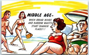 Middle Age - When Board Minds And Narrow Waists Start Changin' Places ! !