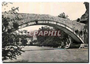 Postcard Modern Castellane B A Old Bridge on the Verdon
