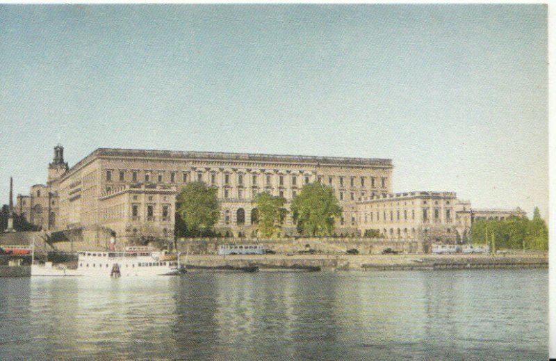 Sweden Postcard - Stockholm - Kungl Slottet - The Royal Palace - Ref TZ8000