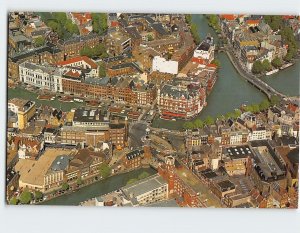 Postcard Aerial view of the Mint Tower & the Mint square, Amsterdam, Netherlands