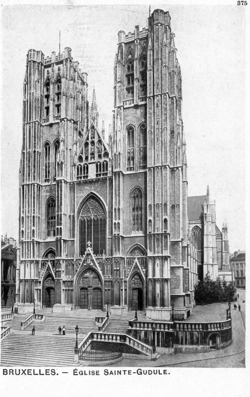 Belgium Bruxelles Eglise Sainte Gudule 01.44