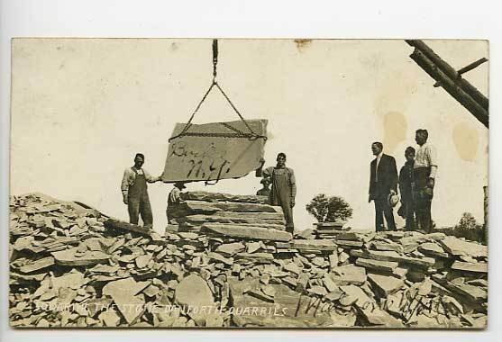 Burke NY Danforth Quarries Beach RPPC Postcard