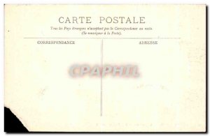 Old Postcard The Chateau Chenonceau Gardens