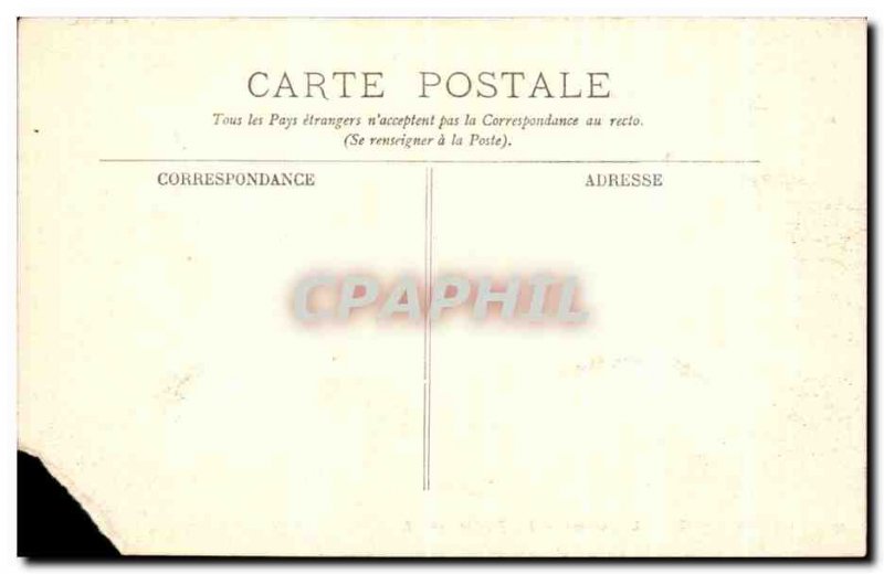 Old Postcard The Chateau Chenonceau Gardens