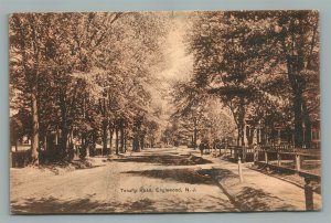 ENGLEWOOD NJ TENAFLY ROAD ANTIQUE POSTCARD