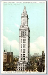 Detroit Pub Co~Boston Massachusetts~Custom House Tower Bldg~Vintage Postcard