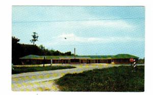 Travelers Motel Port Barre Louisiana postcard