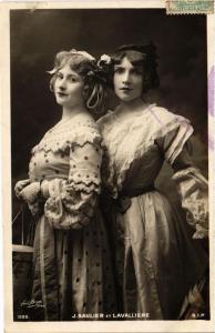 CPA AK J. Saulier et Lavalliere THEATER STAR (715527)