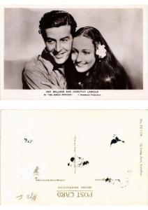 CPA AK Dorothy Lamour and Ray Milland in the Jungle Princess FILM STAR (554042)